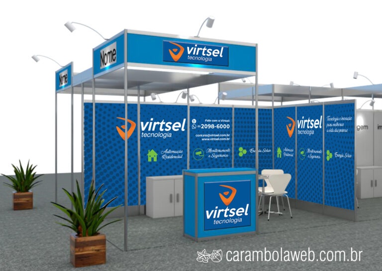 Estande de Vendas Virtsel